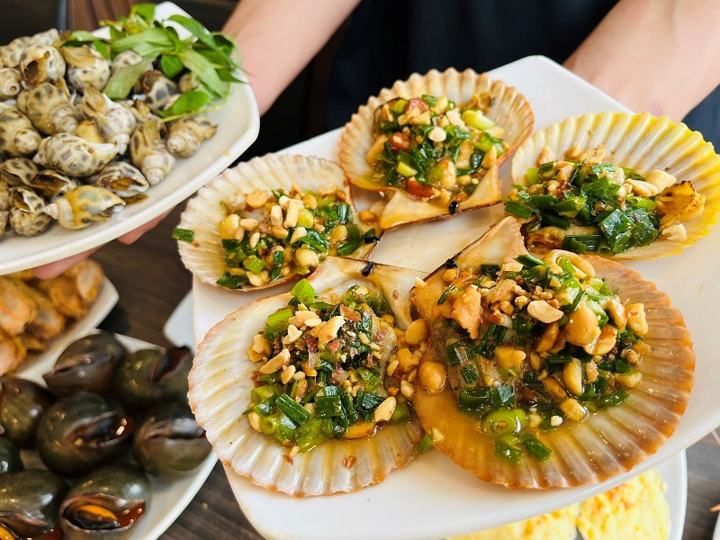 sò điệp tươi, sò điệp giá tốt 