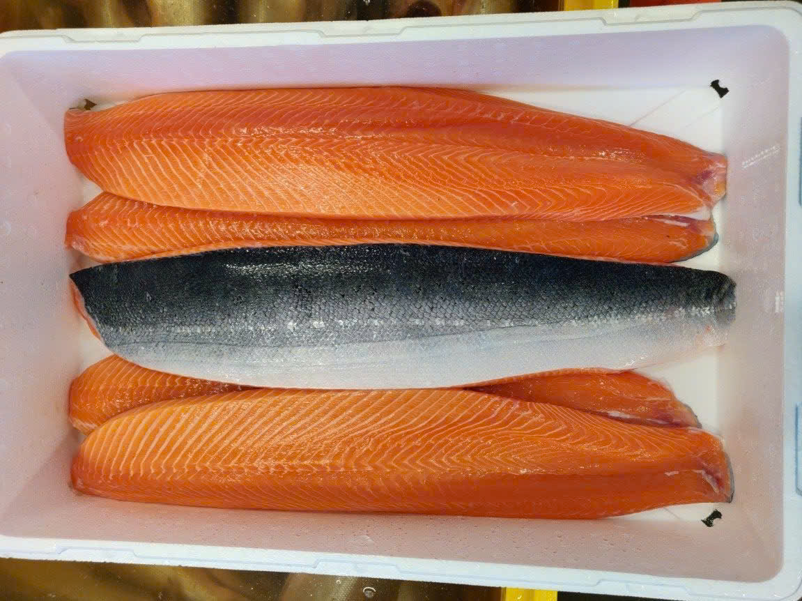 cá hồi tươi, cá hồi giá tốt, cá hồi nhập